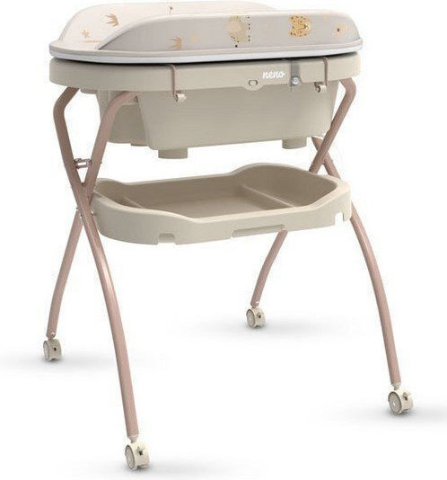 Neno Baby Bath-Changing Table Beige