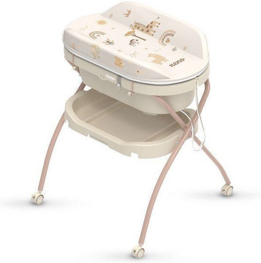 Neno Baby Bath-Changing Table Beige