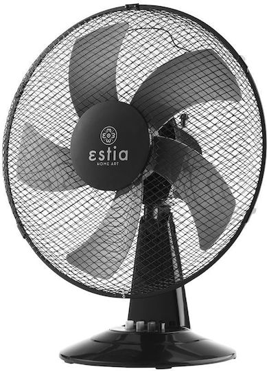 Estia Aeropulse Tabletop Fan 40W Fan Diameter 40cm Black