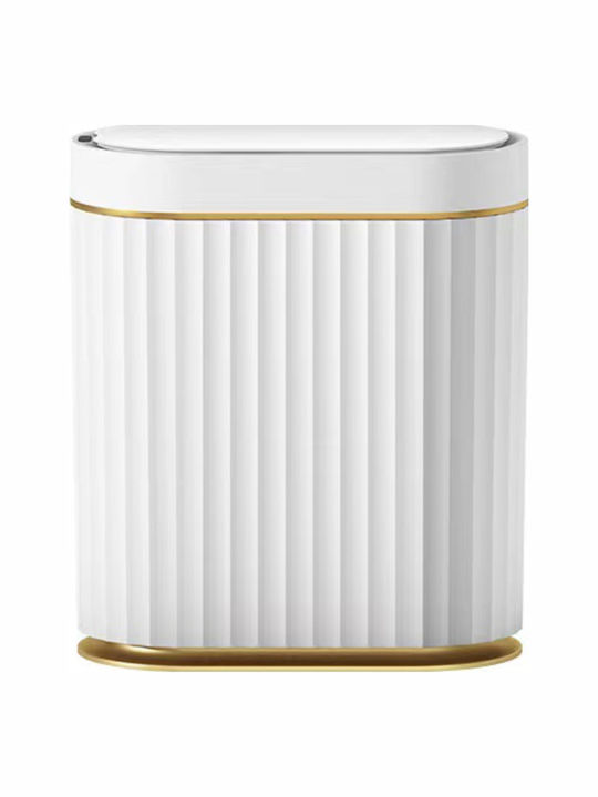 Home Use Plastic Bathroom Basket 7lt White