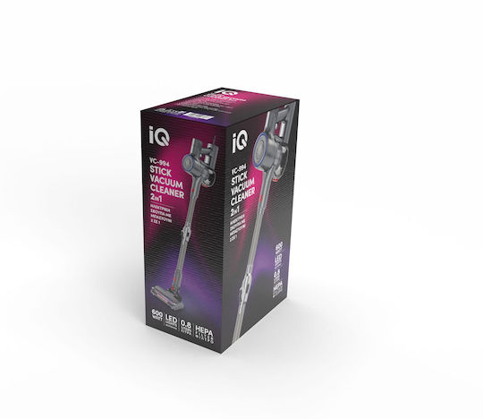 IQ VC-994 Ηλεκτρική Σκούπα 2 σε 1 Stick & Χειρός 600W Γκρι