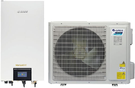 Gree Versati III Αντλία Θερμότητας 12kW Μονοφασική 60°C Split