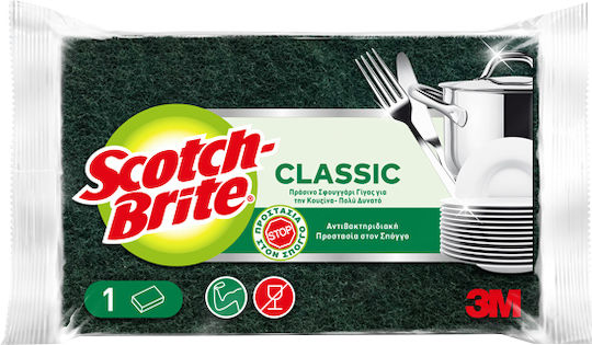 Scotch Brite Classic Σφουγγάρι Πιάτων Κίτρινο
