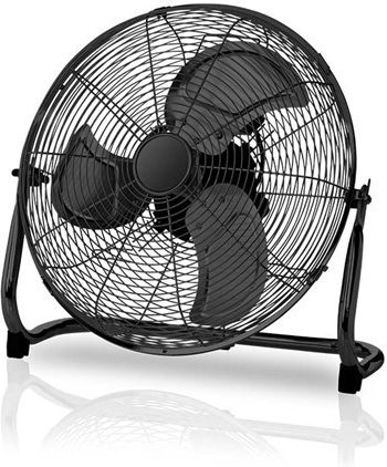 Lineme Ανεμιστήρας Δαπέδου 240W Διαμέτρου 60.96cm Μαύρος
