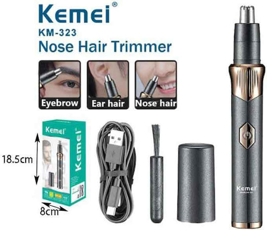 Kemei Trimmer Rechargeable KM-323