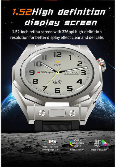 Microwear T83 Max Smartwatch (Brown)