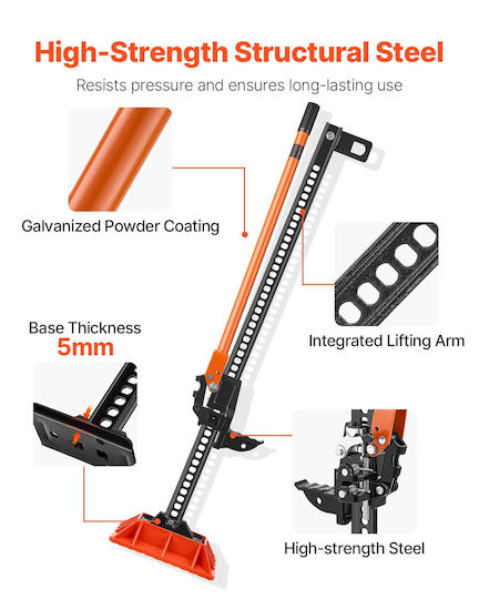 Vevor Hand Operated Jack for Weight Capacity up to 3.18 Tons
