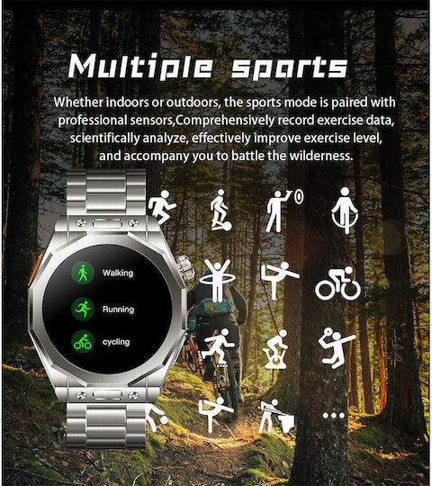 Microwear T83 Max Smartwatch (Brown)
