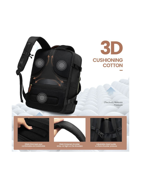 Lovevook Backpack Αδιάβροχο 40lt Μαύρο