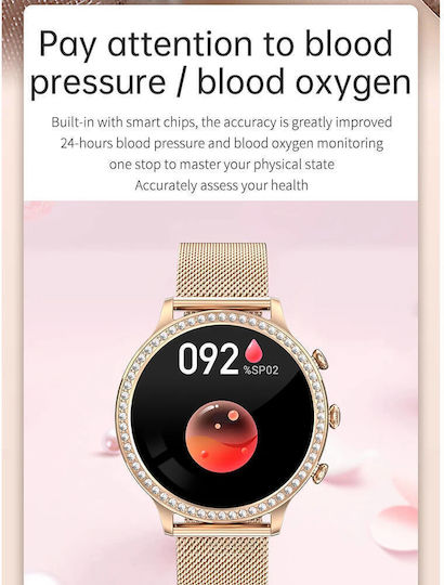 Microwear I70 Smartwatch με Παλμογράφο (Μωβ)