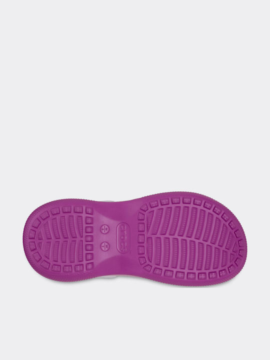 Crocs Classic Stacked Femei Sabot Violet