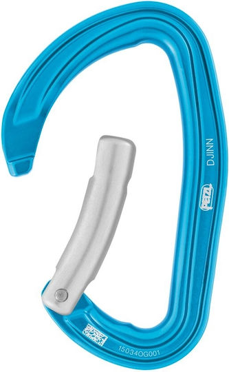 Carabiner Petzl Djlnn Bent Gate Blue