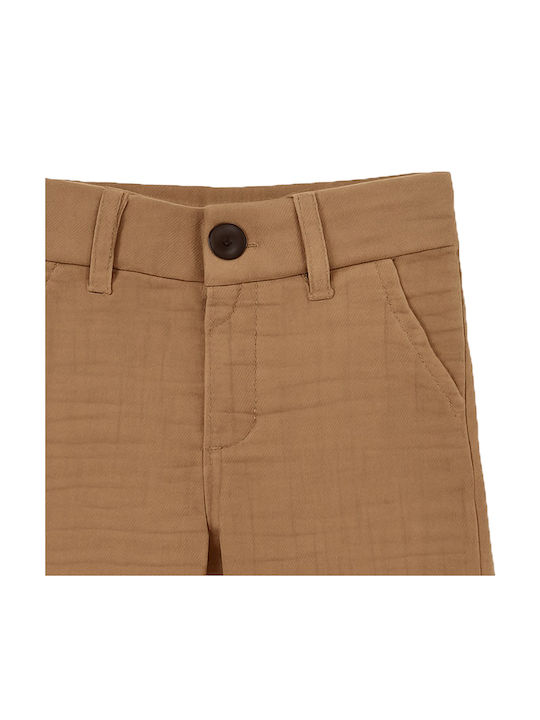 Kinder-Shorts/Bermudas Stoff KAMEL