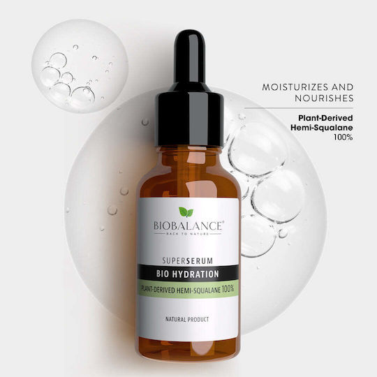 Alpaya Dermaceuticals Super Serum Bio Hidratare cu Hemi-Squalane 100% Derivat din Plante Serum pentru Fata 30ml