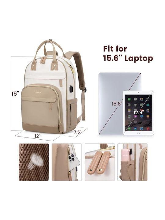 Lovevook Geantă Rucsacuri pentru laptop 15.6" khaki/beige MB2012
