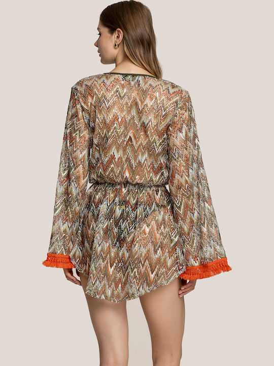 4Giveness Green Beachwear Caftan