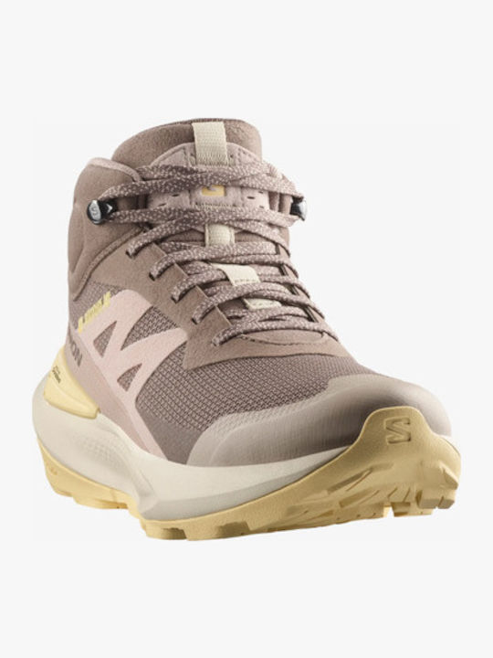 Salomon Elixir Activ Γυναικεία Ορειβατικά Gore-Tex Καφέ Salomon Elixir Activ Γυναικεία Ορειβατικά Gore-Tex Καφέ
