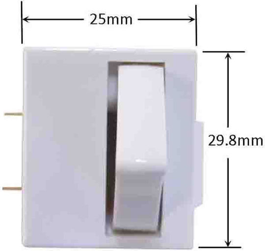 Refrigerator Door Switch 2 Contacts General Electric Whirlpool Beko Original