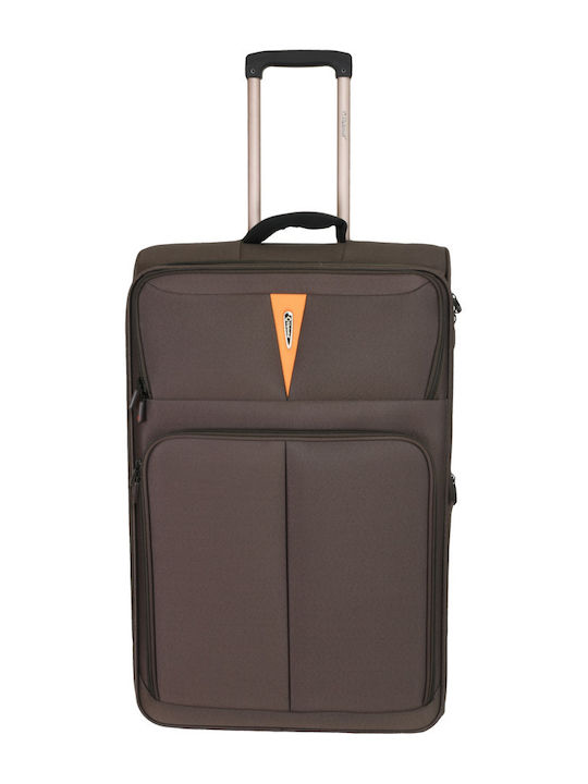 Diplomat Valiză de Călătorie Mare Maro cu 2 roți Înălțime 73cm ZC610