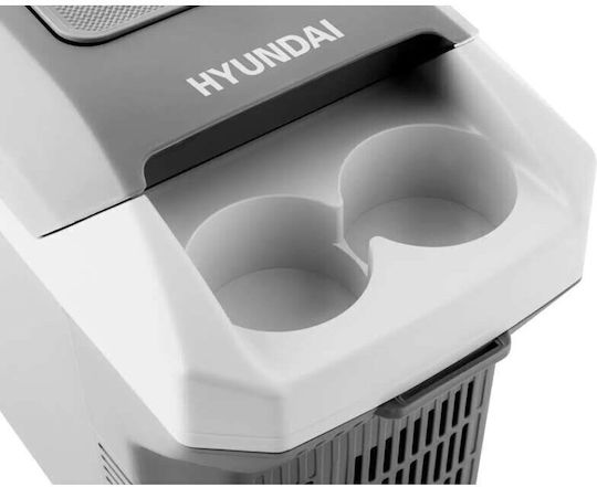 Hyundai MC08 Tragbares Kühlschrank 8lt 12V / 230V Grau