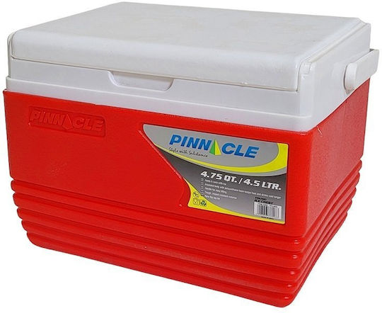 Pinnacle Eskimo 4.75QT Φορητό Ψυγείο 4.5lt Κόκκινο