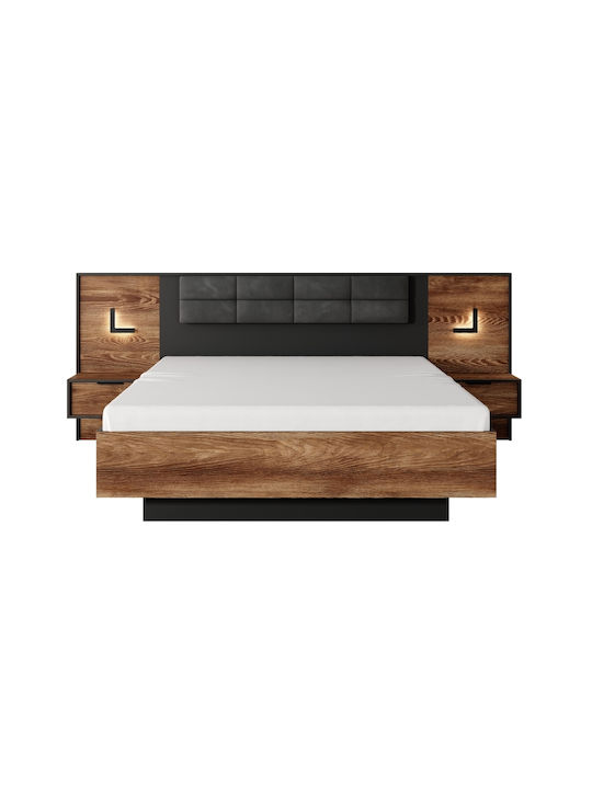 Σετ Комплект Спалня Chestnut + Anthracite 160x200бр 4бр
