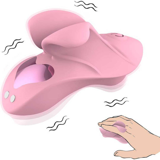 Clitoral Vibrator with Remote Control 3.9cm Green