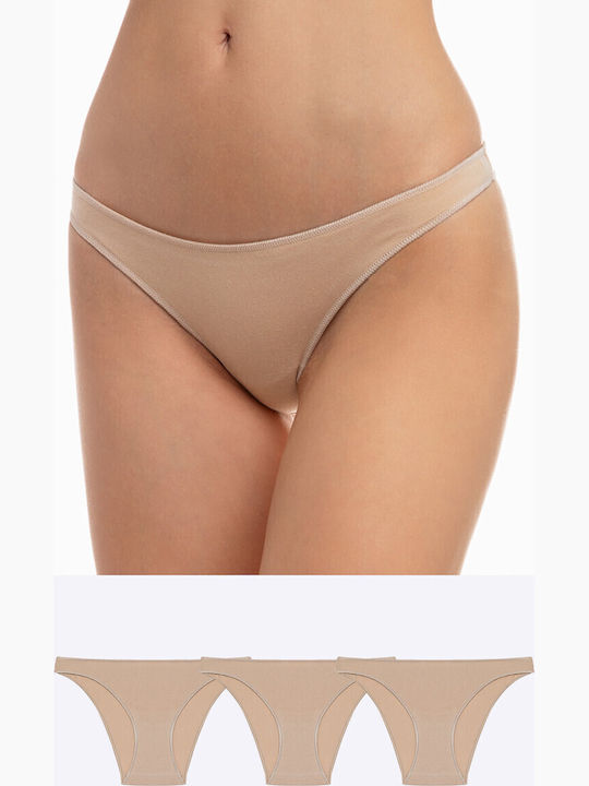 Γυναικεία Slip 3Pack Μονοχρωμα