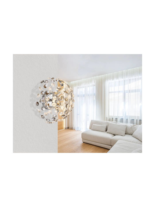 Globo Lighting Φωτιστικό Τοίχου Διάφανο