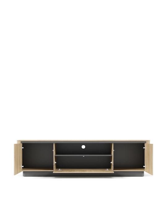 Έπιπλο Τηλεόρασης Μπεζ Μ200xΠ54xΥ38cm