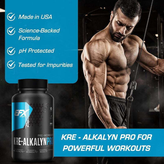 EFX Sports Kre-Alkalyn EFX PRO 120 capsule
