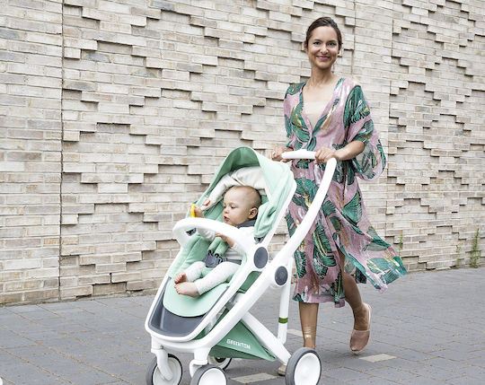 Greentom 2 In 1 Бебешка количка 2 в 1 Оранжев 9кг