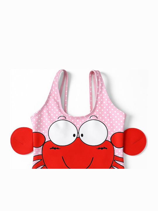 Disney Детски Бански Една част Pink Red