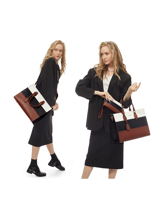 Set Women's Bag Shopper Shoulder Brown