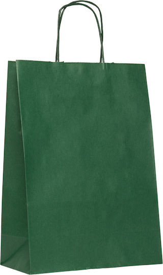 Хартиена Чанта Кипарисова Усукана Premium 36x12x41 150бр