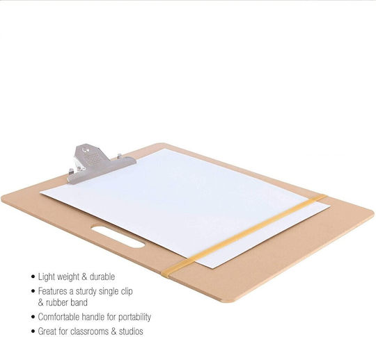 Art & Hobby Freehand Drawing & Sketching Board with Parallel Straight Edge 63x48.5cm