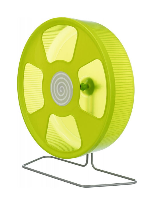 Trixie Exercise Wheel Rodent Toy Wheel Rodent Wheel 28cm. Coral
