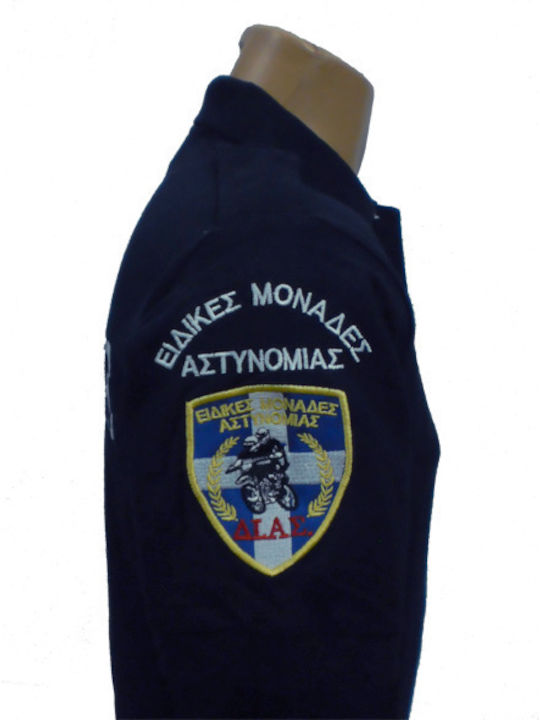 Polo Bluse Blau Epiomides Gruppe Dijas