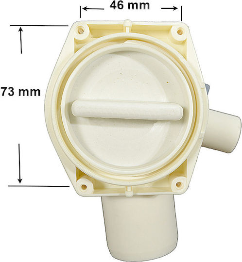 Water Drain Pump for Bosch Siemens Neff Washing Machines with Thick Nozzles