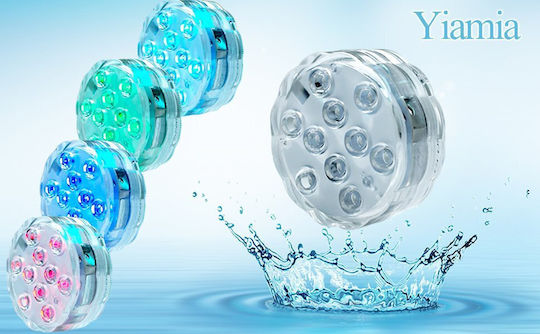 Submersible Pool Spotlight with Remote Control and Multicolour (RGB) Light 201058