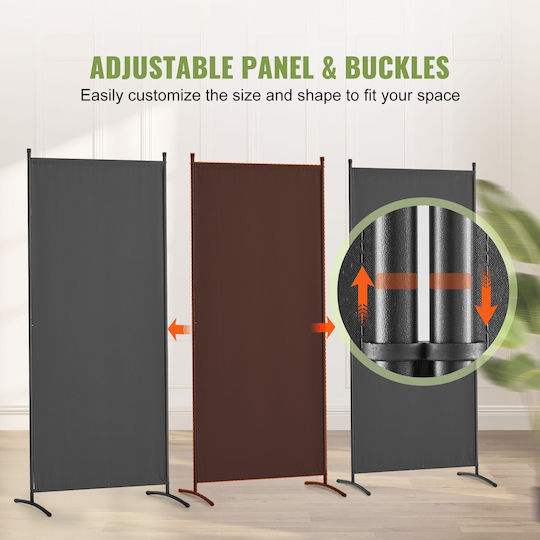 Vevor Decorativ Paravan Tesatura 228x184cm