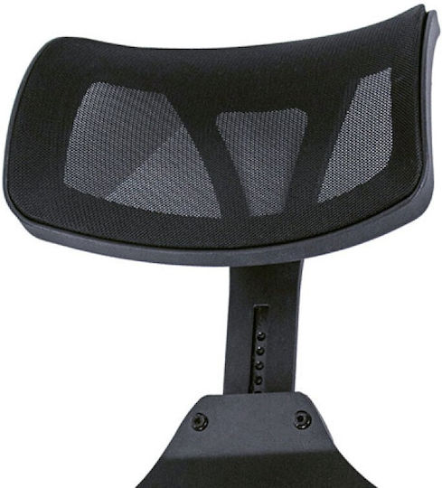 Folding Makeup Chair Black Headrest Holder