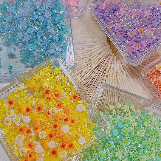 Декорация На Нокти Nail Art Flowers Перли 10