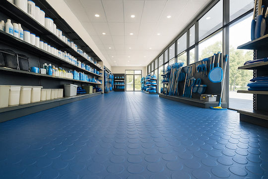 Newplan Πλαστικό Δάπεδο PVC 1mm σε Ρολό με Πλάτος 2m (τιμή ανά τ.μ)