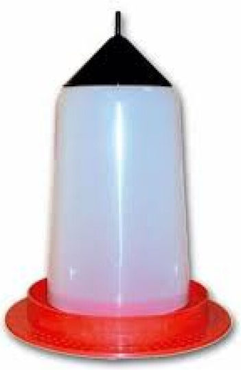 Ktiniatrikos Kyklos Plastic Watering Can for Chickens and Poultry with Capacity 5.5lt 37cm.