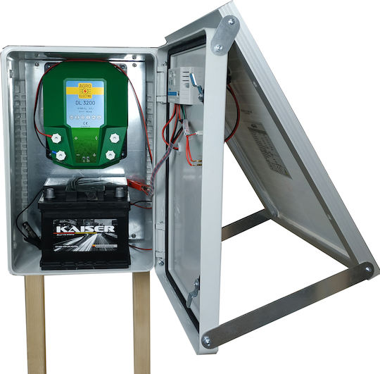 Electric Fencing Set Agro 3.2j Panel 30w Battery 50ah
