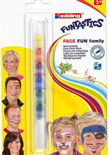 Αποκριάτικο Face Painting 34gr 7τμχ