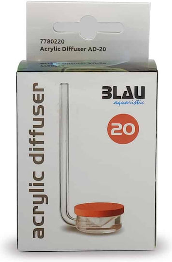 Blau Acryl-Diffusor 20 mm