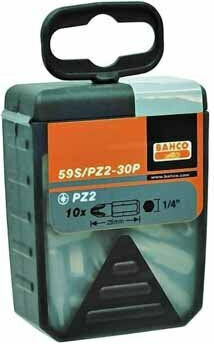Screwdriver Bit 1/4*25mm Pozidrive Bahco 59s/pz2-30p