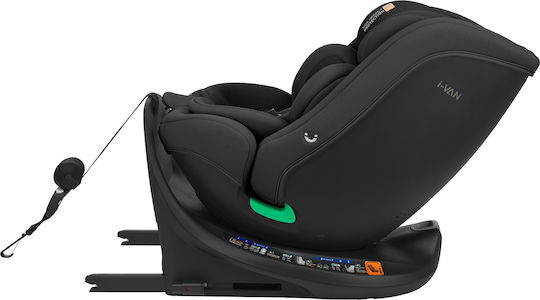 Kikka Boo I-van Baby Car Seat i-Size with Isofix Black